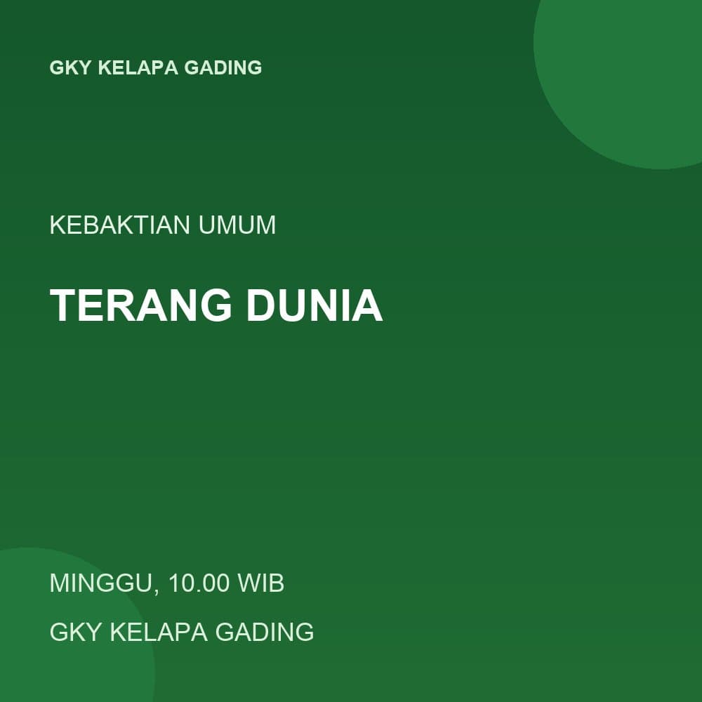 Terang Dunia